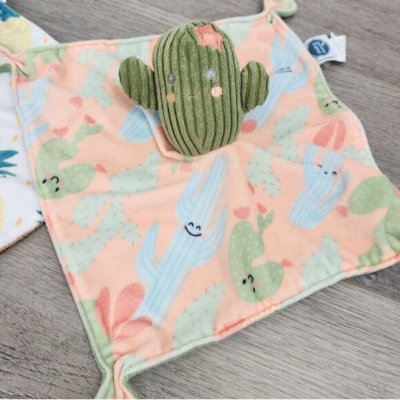 Mary Meyer Baby Soothie Security Blanket Cactus and Pineapple Lovey Bundle - Picture 6 of 10
